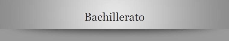 Bachillerato